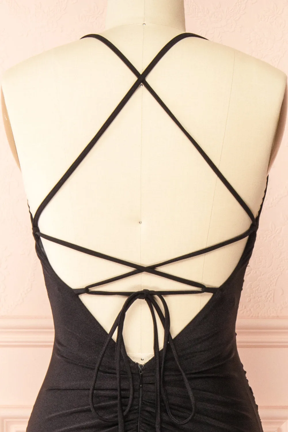 Akari Black | Mermaid Maxi Dress