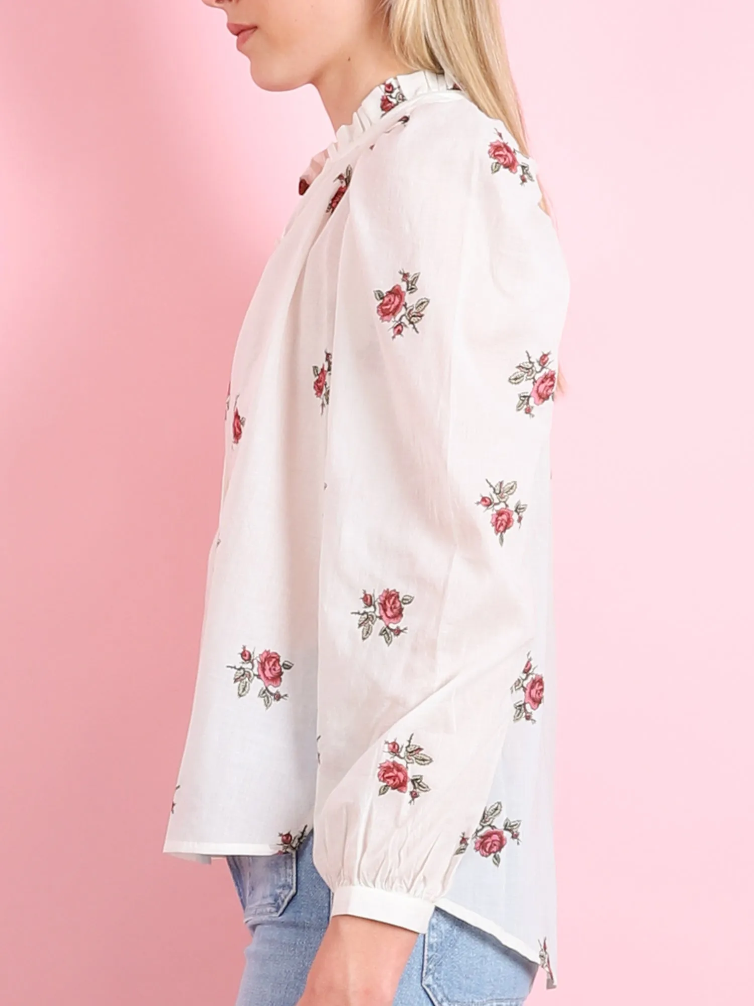 ANNABEL LITTLE ROSEBUD SHIRT