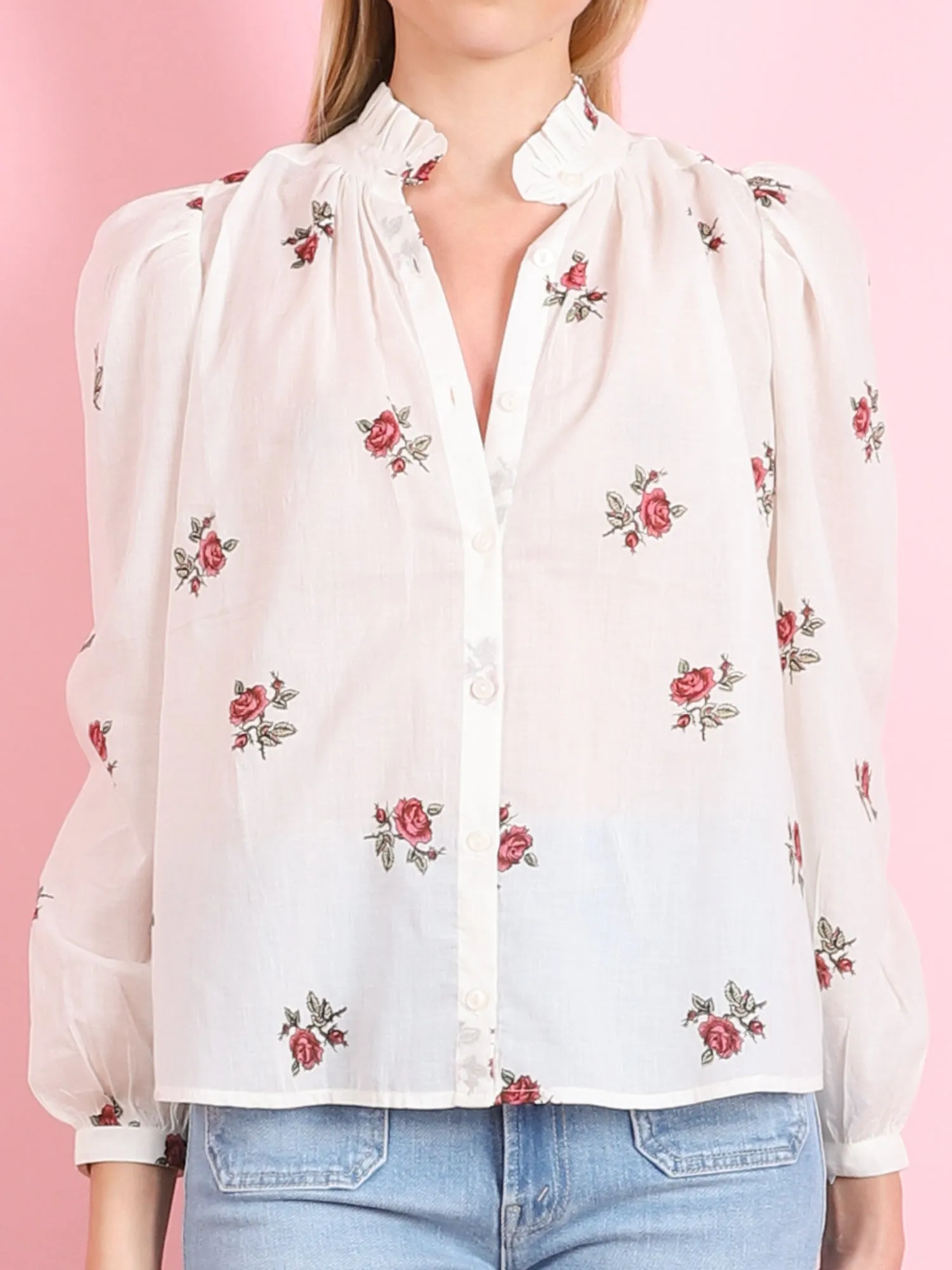 ANNABEL LITTLE ROSEBUD SHIRT