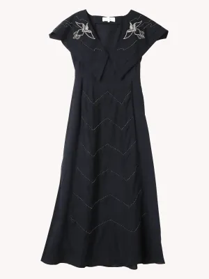 Beaded Partridge Dress