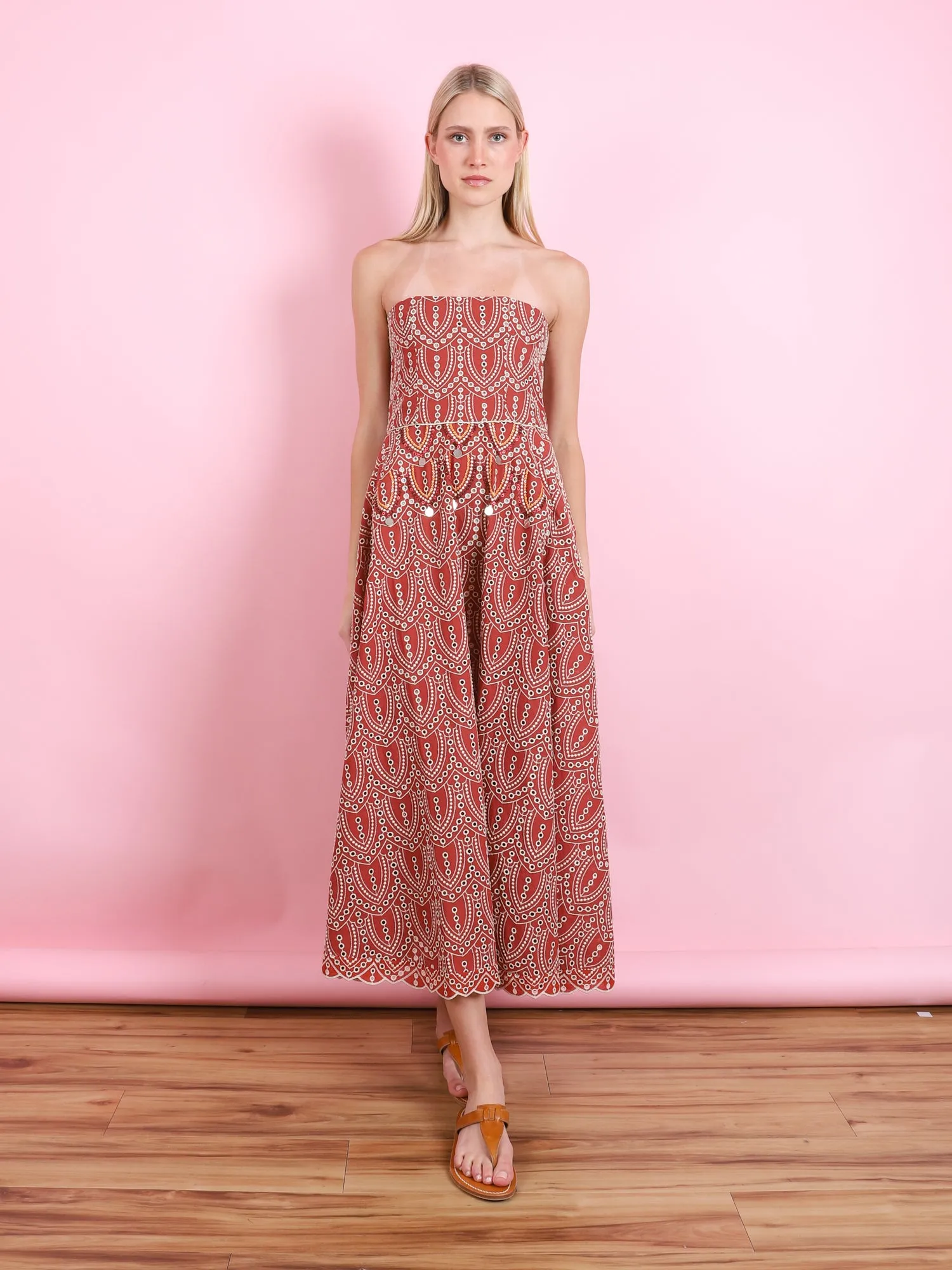 BENGALA ANKLE DRESS