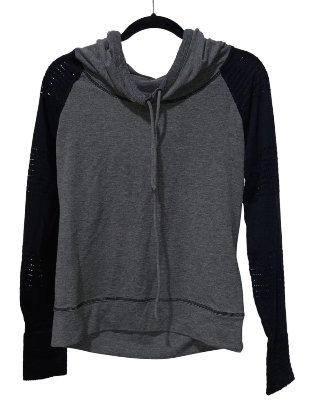 Black & Grey Athletic Jacket Athleta, Size S