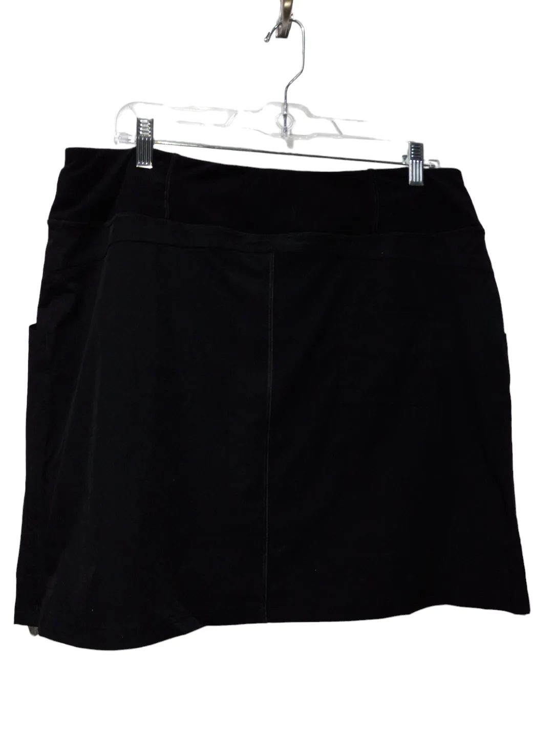 Black Athletic Skirt Zyia, Size Xxl