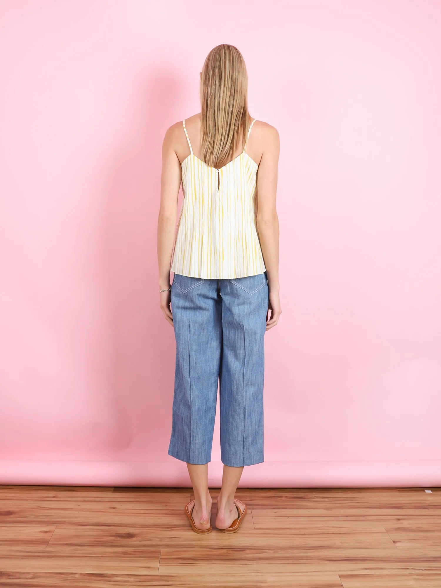 BLUE EYES CROP PANTS