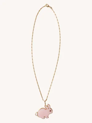 Bunny Pendant Necklace