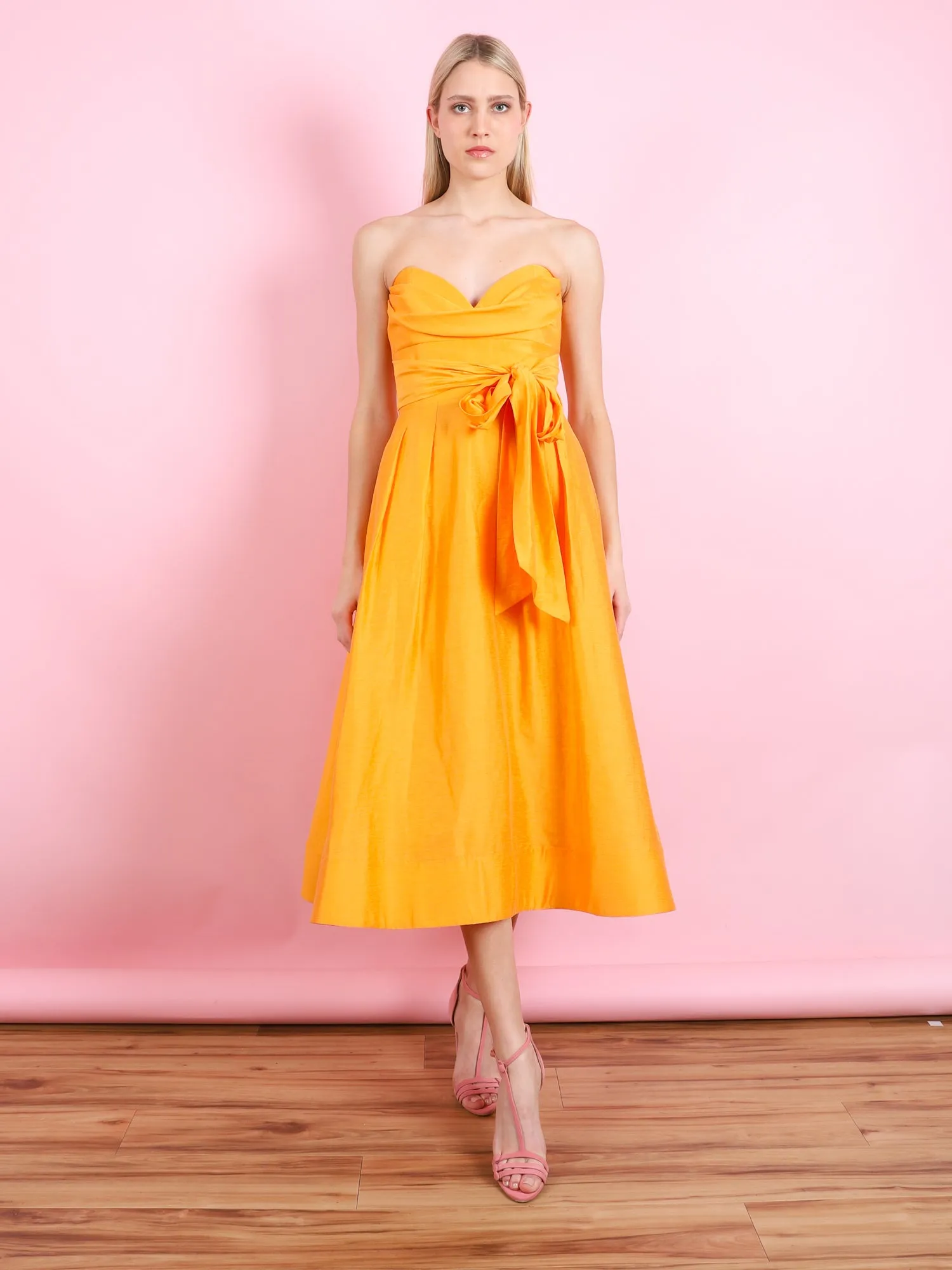Cera Strapless Midi