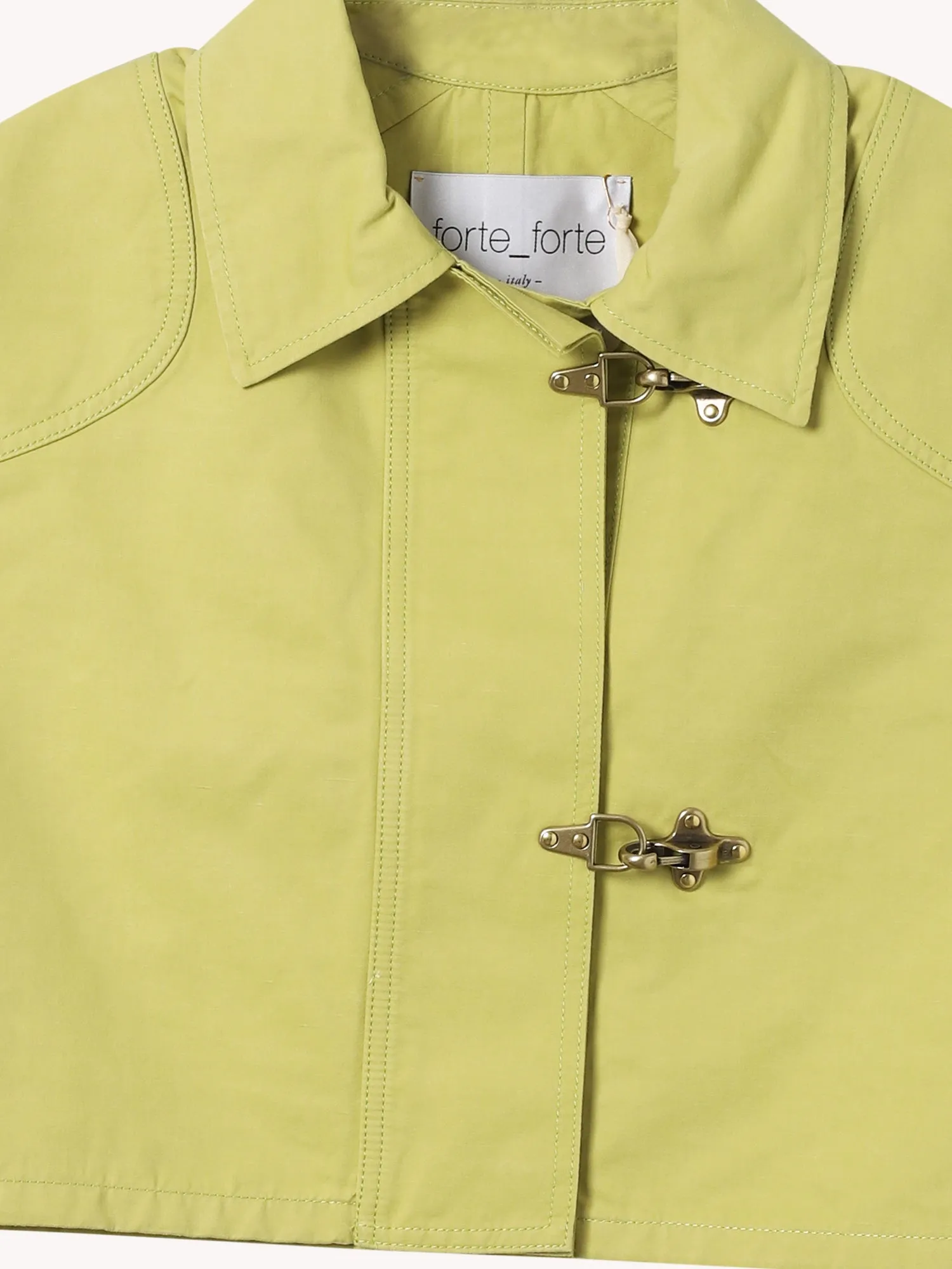 CHIC COTTON LINEN HOOK VEST