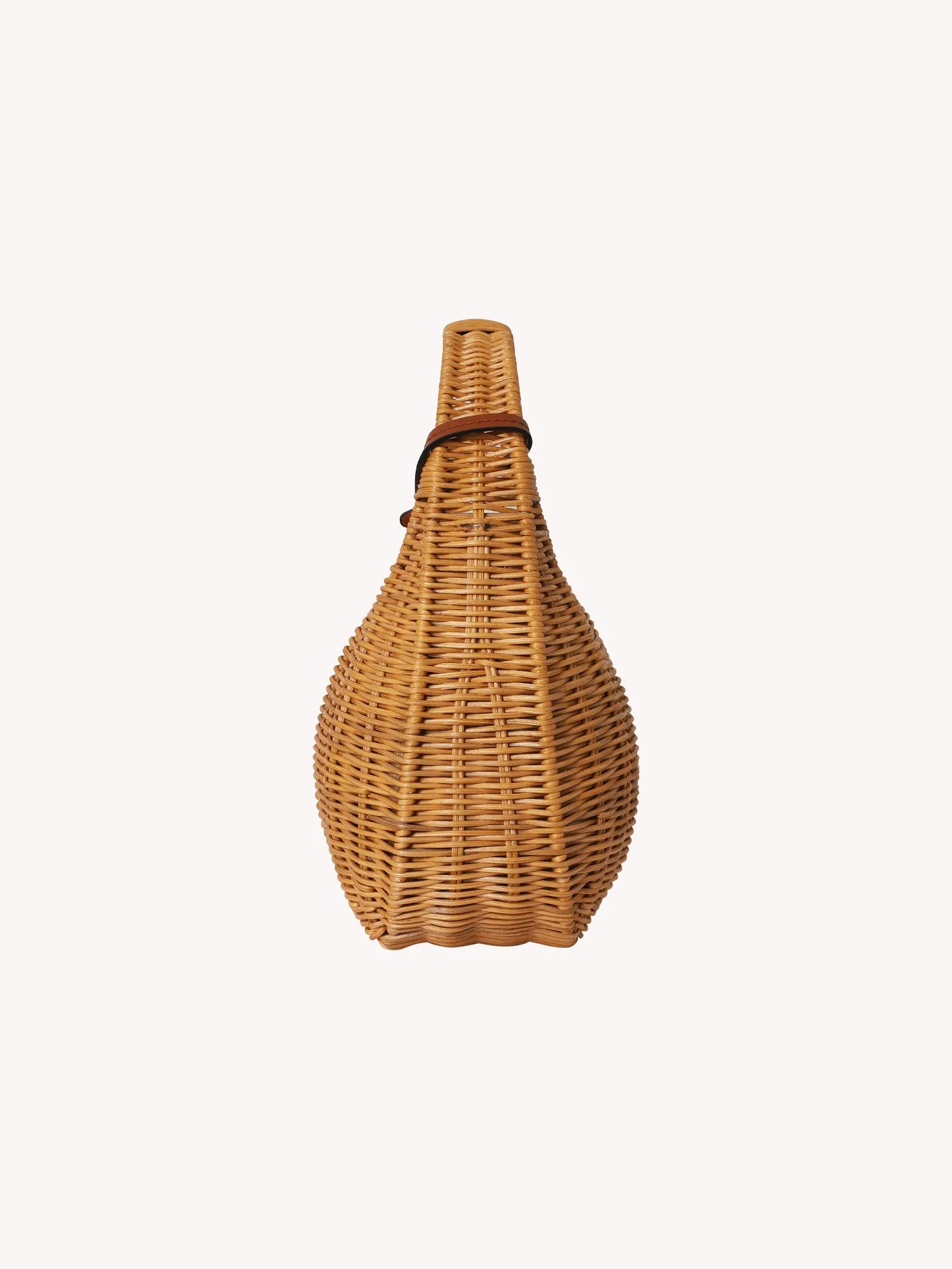 CLARA WICKER MINI BAG