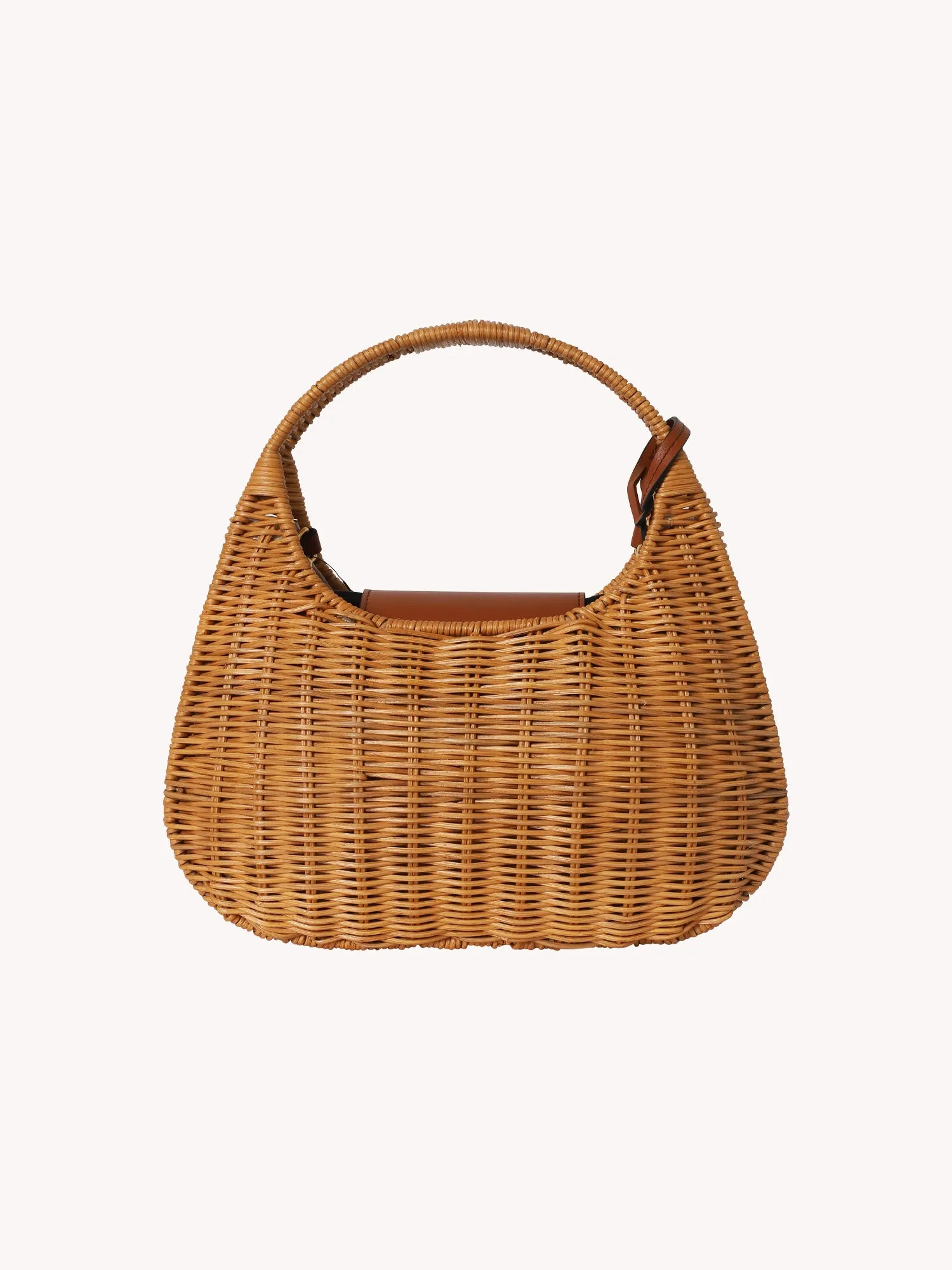 CLARA WICKER MINI BAG