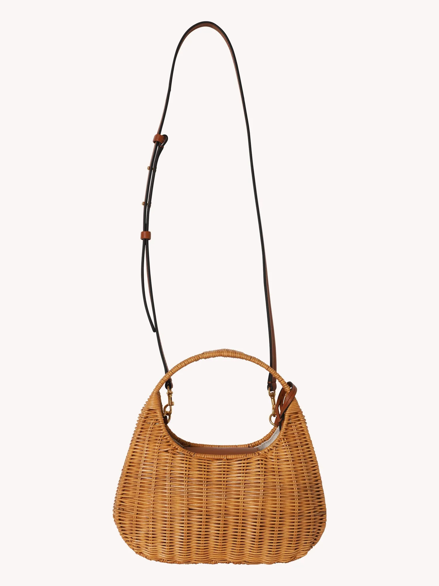 CLARA WICKER MINI BAG