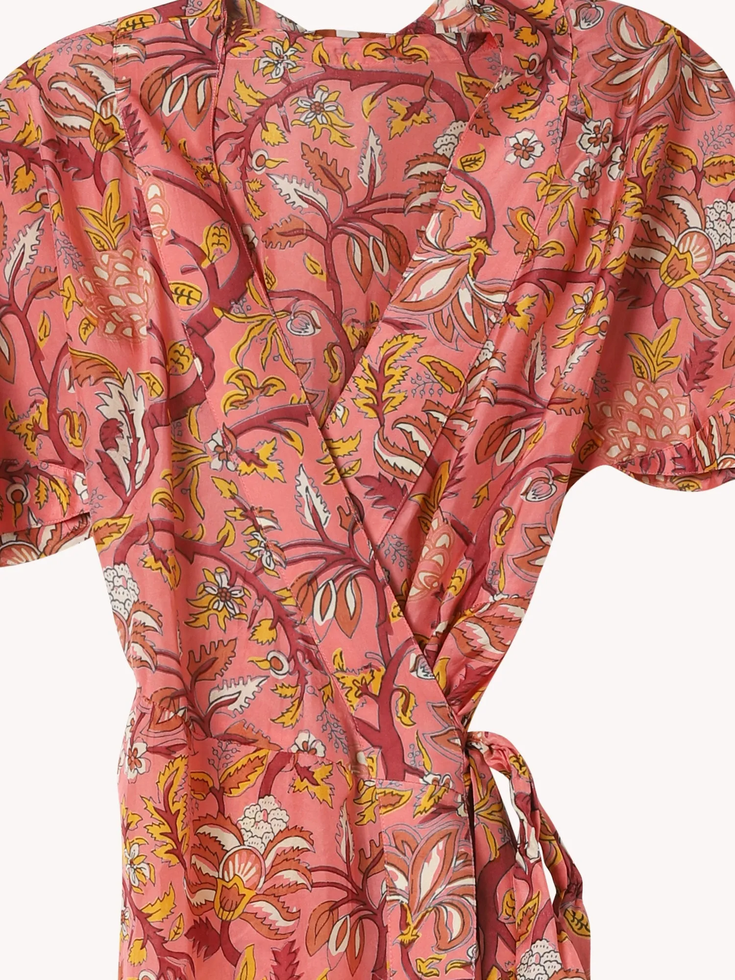 Clementine Wrap Midi Dress