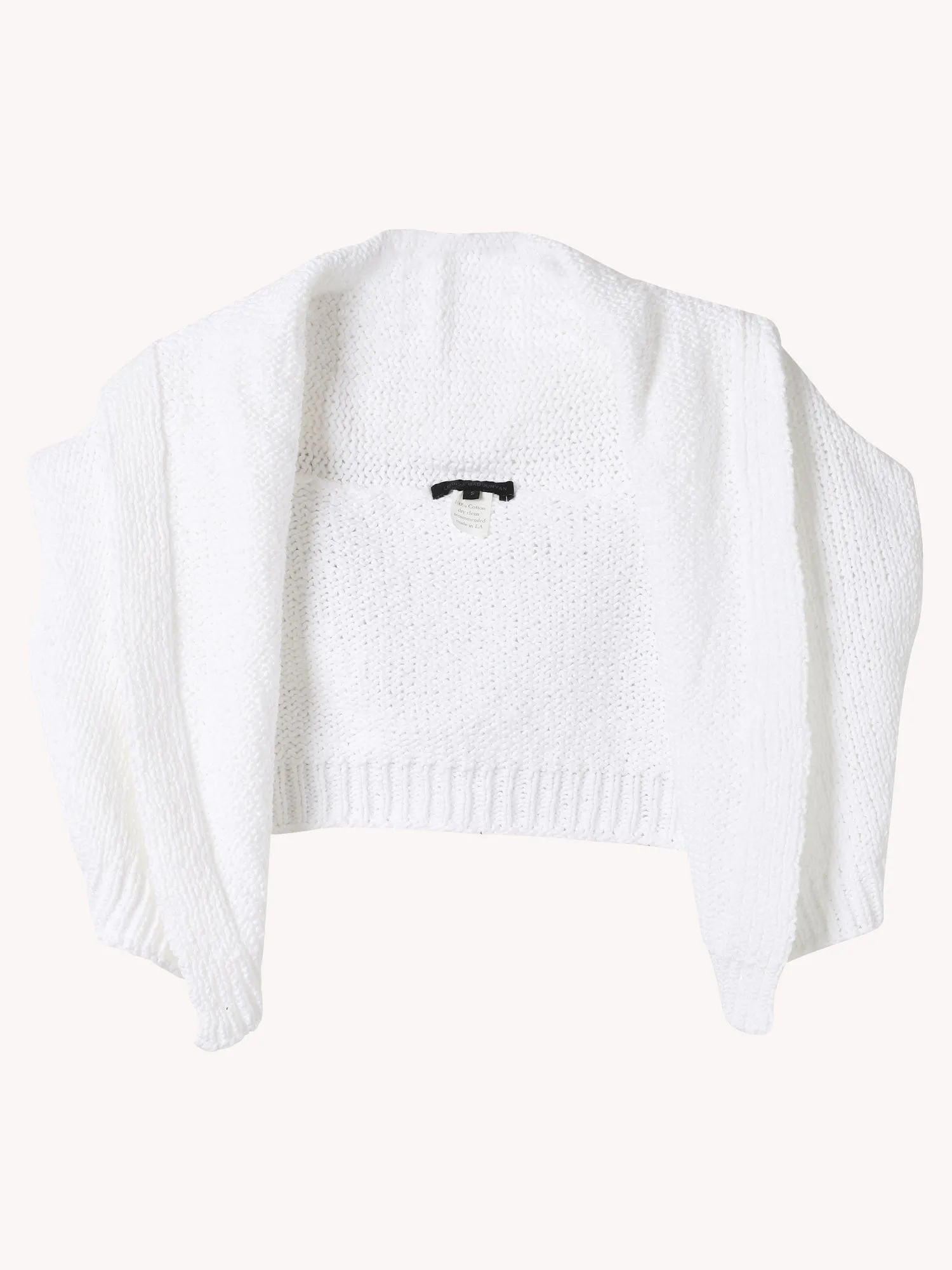 COTTON KNIT SHAWL