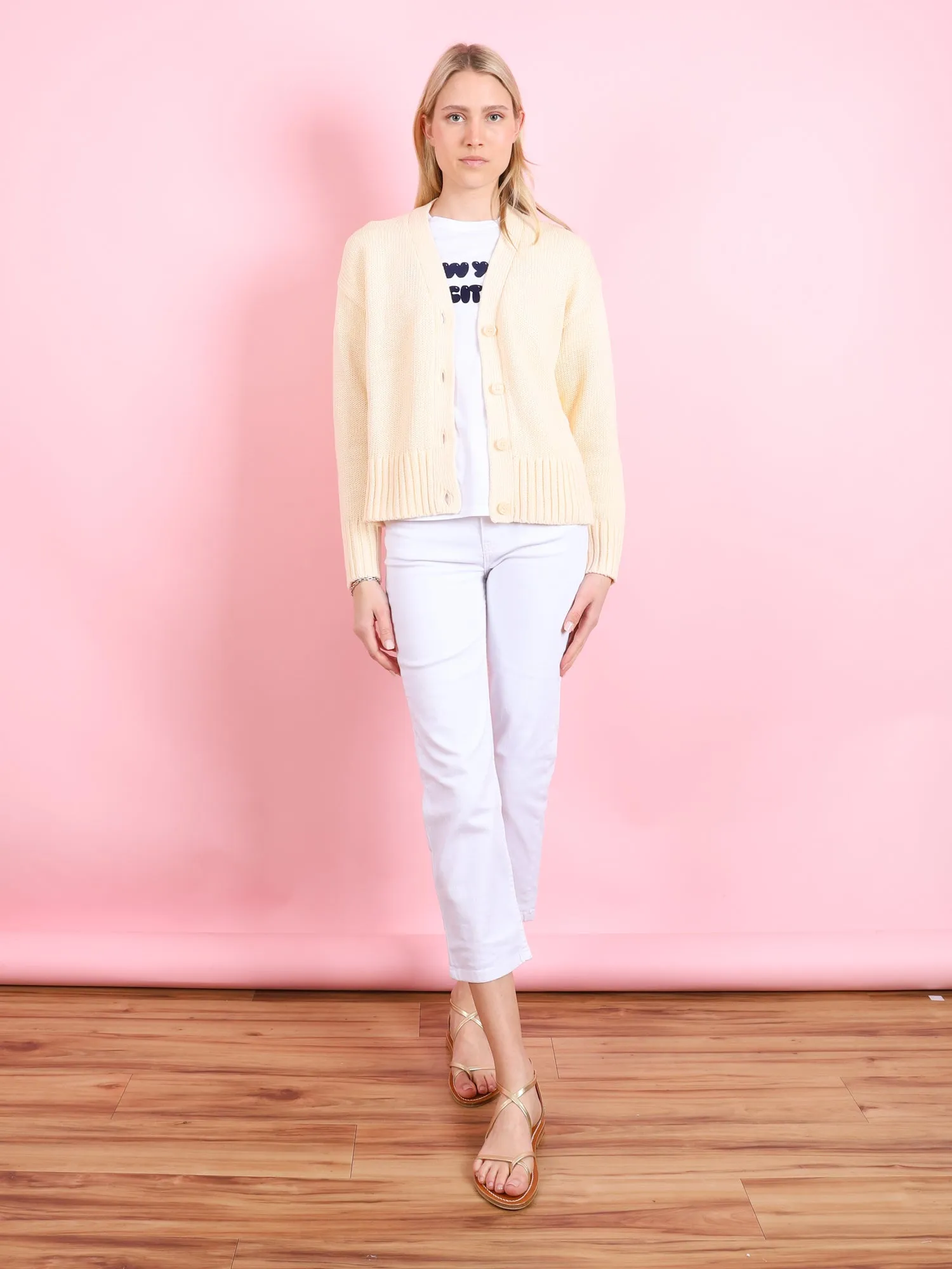 Cotton Raffa Cardigan