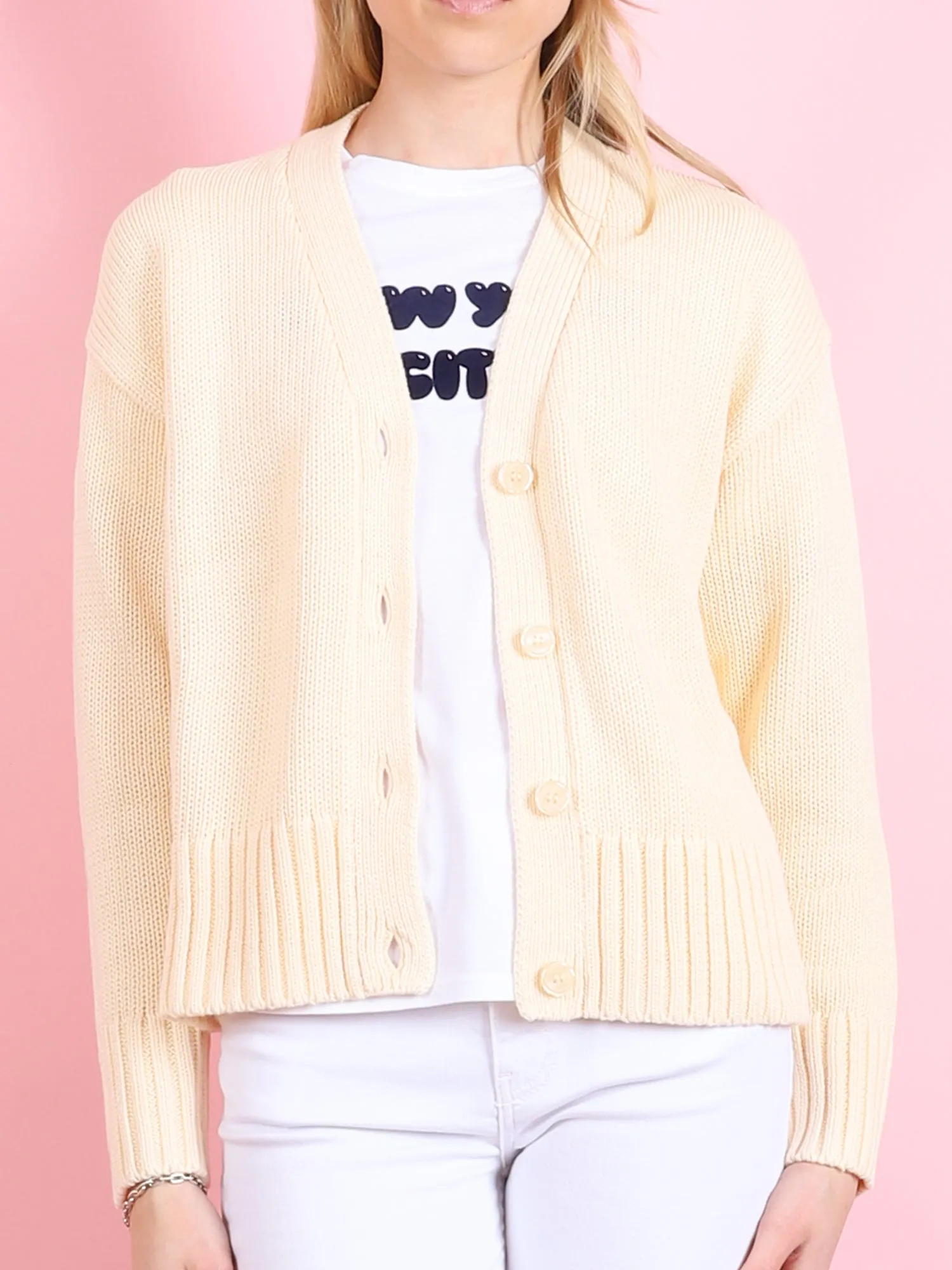 Cotton Raffa Cardigan
