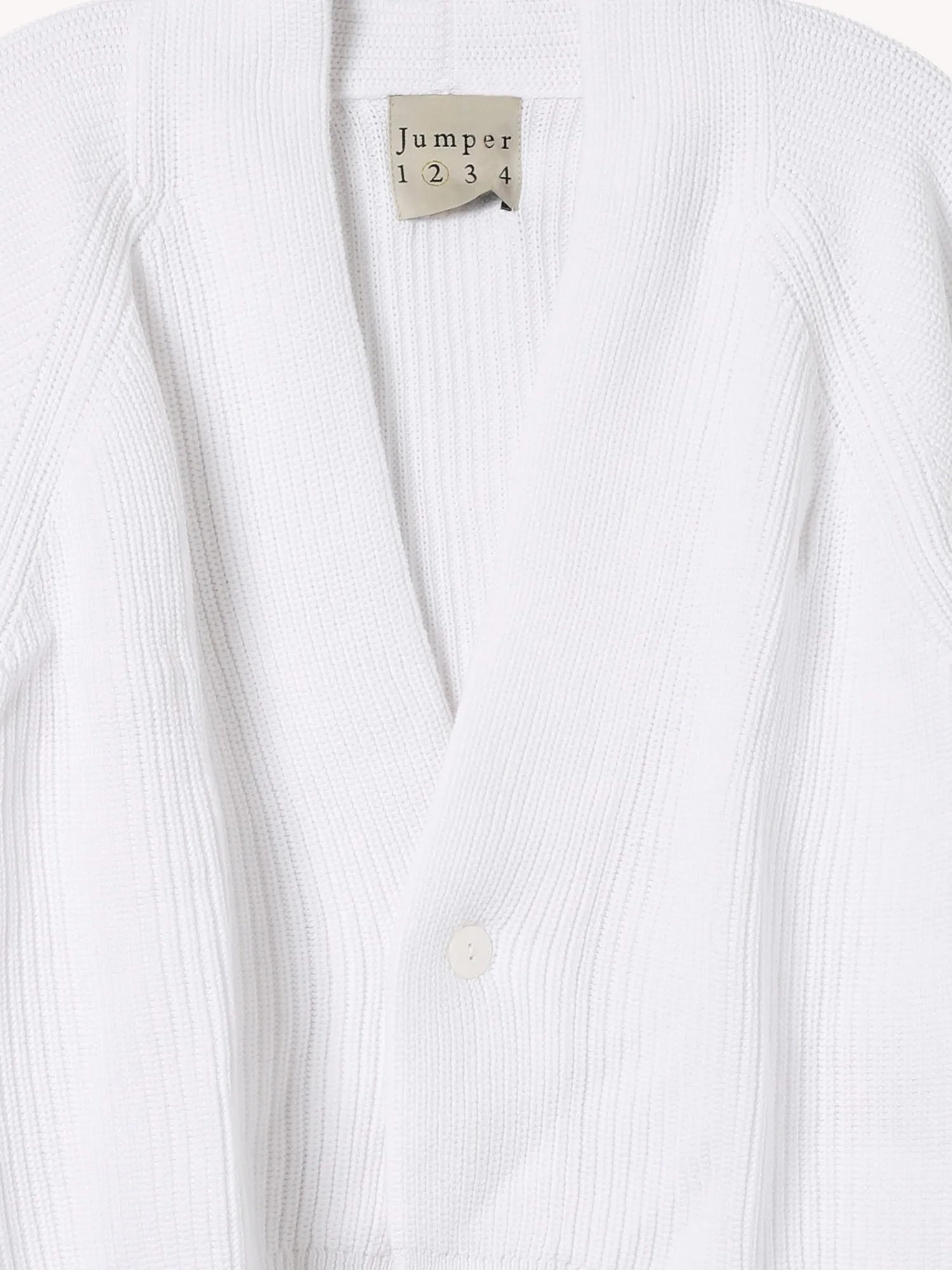 Cotton Rib Cardigan