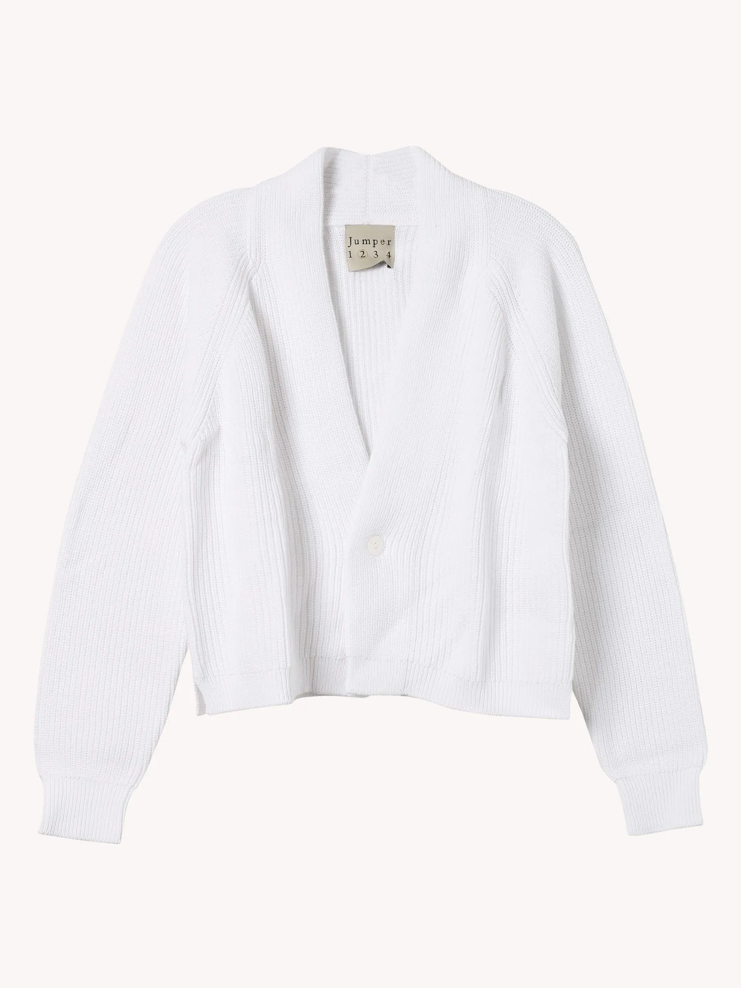 Cotton Rib Cardigan