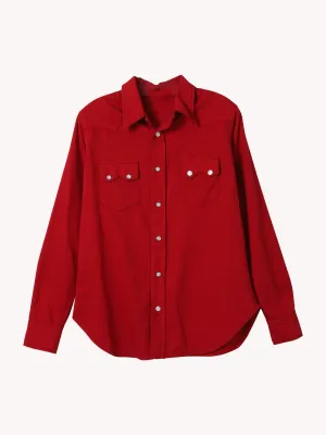 COTTON SATIN TEX SHIRT
