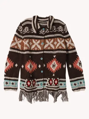 CROCHET NAVAJO CARDIGAN