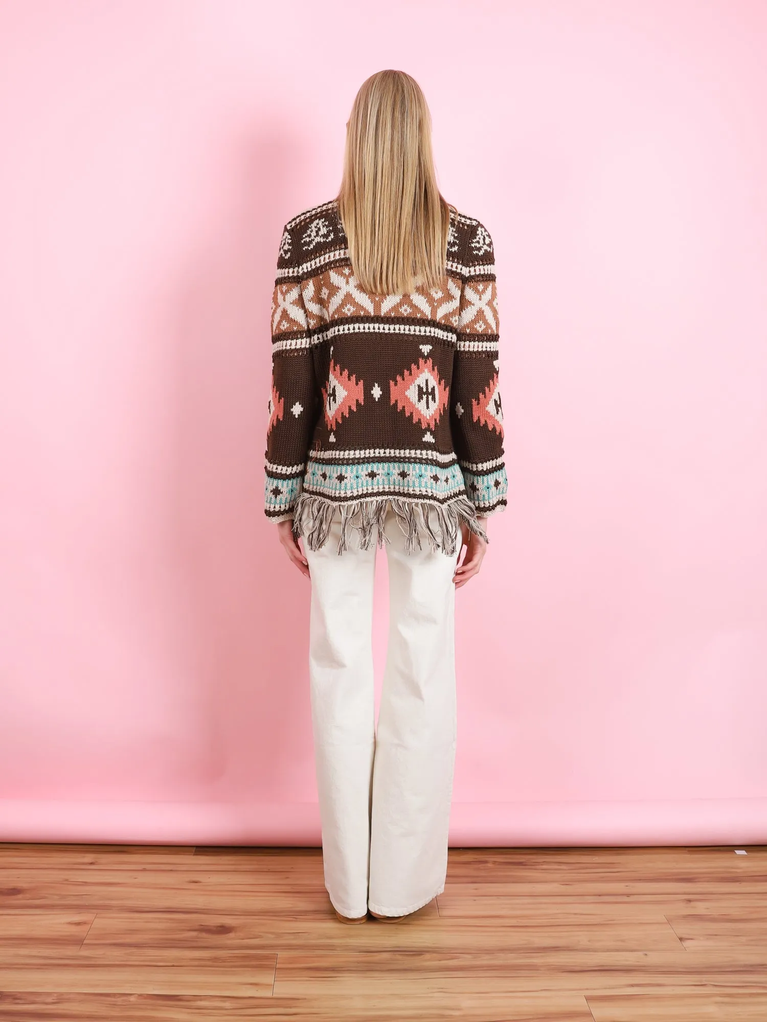 CROCHET NAVAJO CARDIGAN
