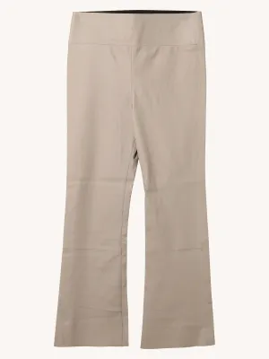 Crop Flare Legging in Sable