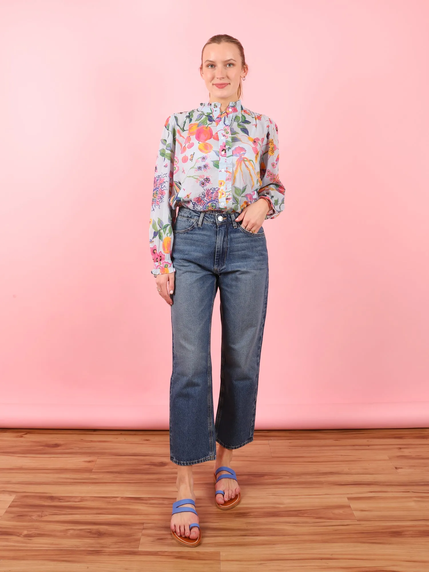 Crop Straight Jean