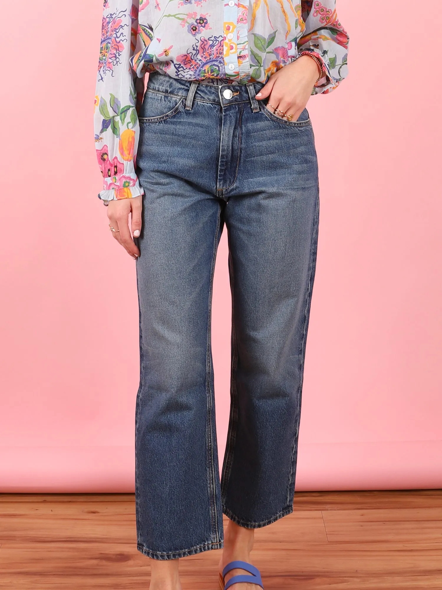 Crop Straight Jean
