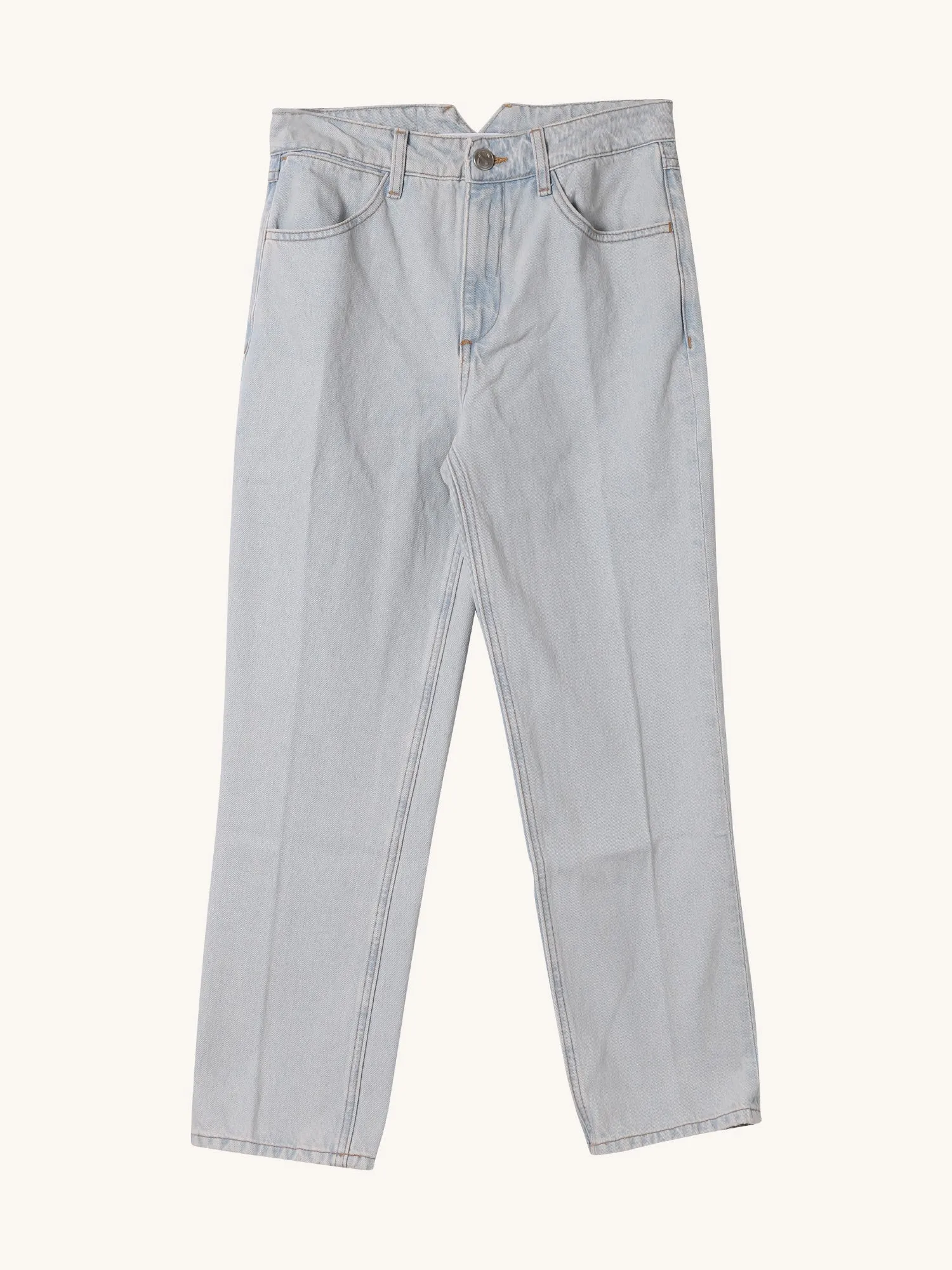 Crop Straight Leg Jean