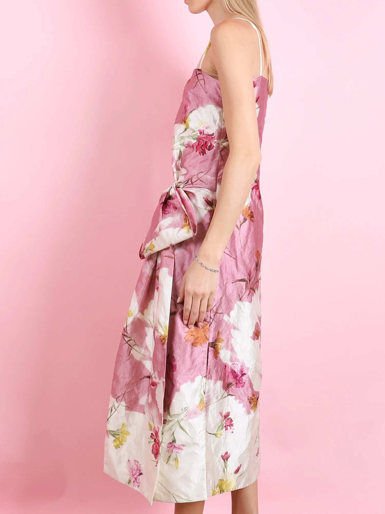 DRAPED COCKTAIL DRESS