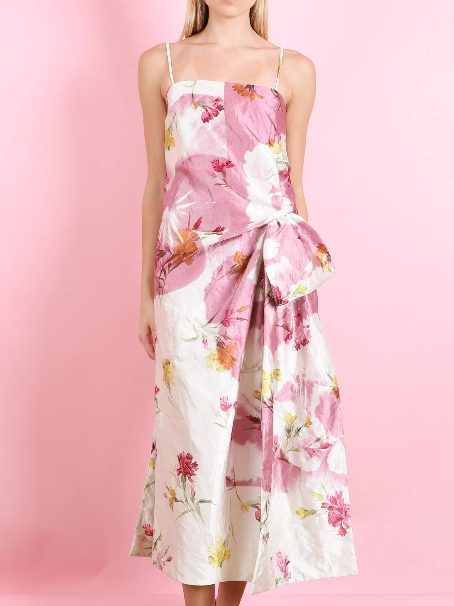 DRAPED COCKTAIL DRESS