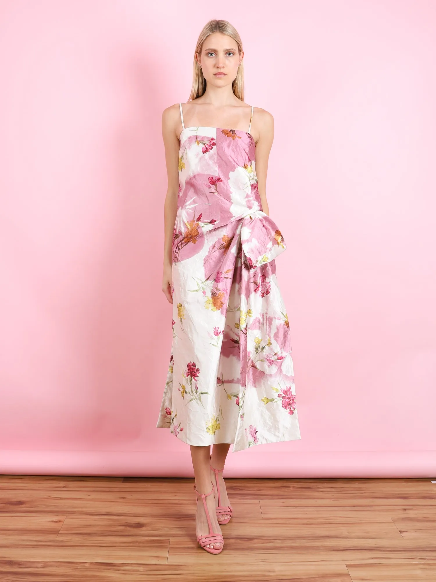DRAPED COCKTAIL DRESS