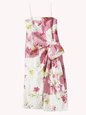DRAPED COCKTAIL DRESS