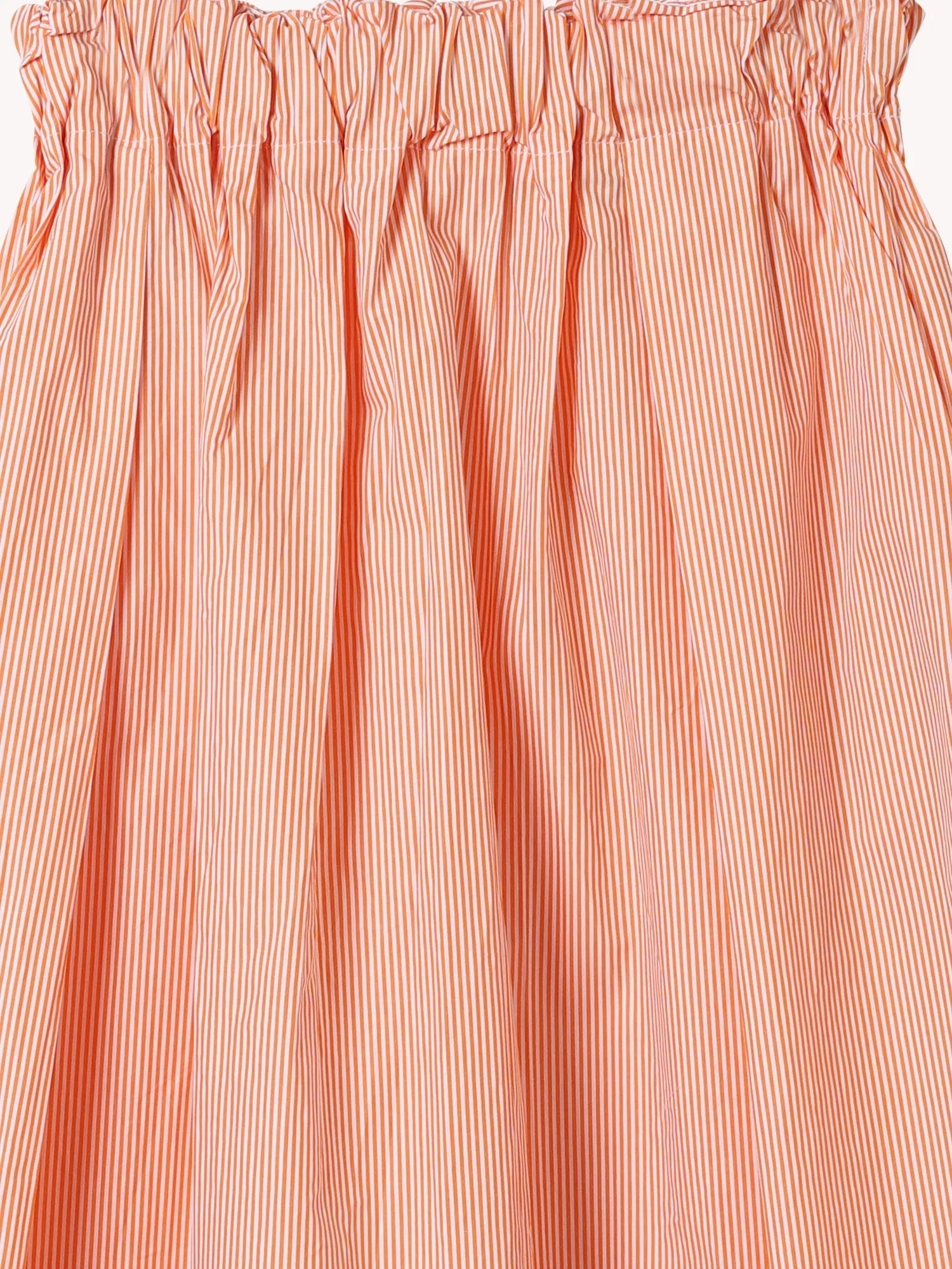 ELASTIC WAIST KNEE LENGTH SKIRT