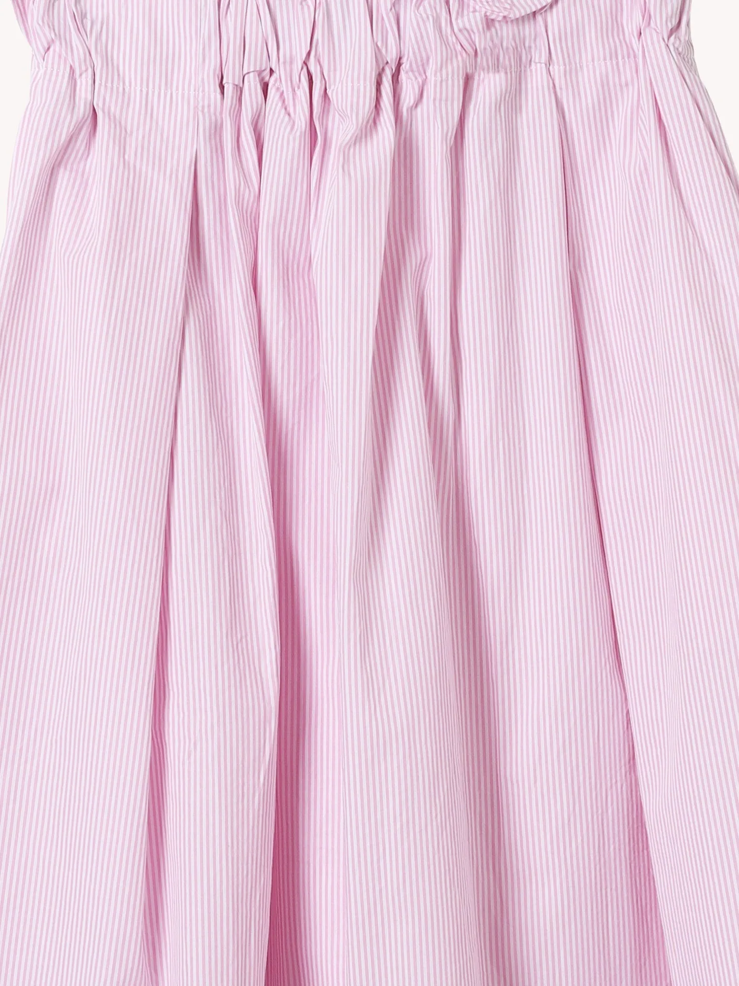 ELASTIC WAIST KNEE LENGTH SKIRT