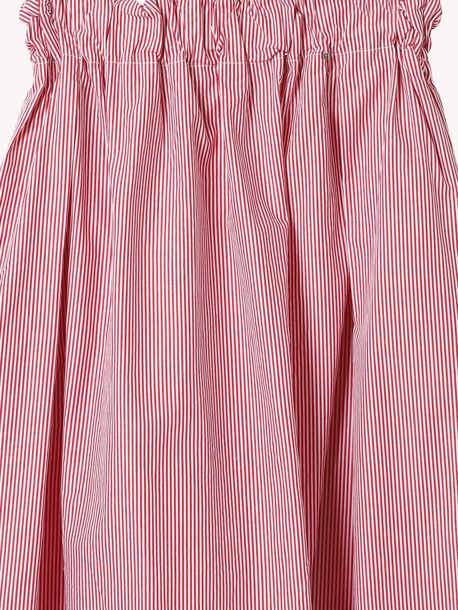 ELASTIC WAIST KNEE LENGTH SKIRT