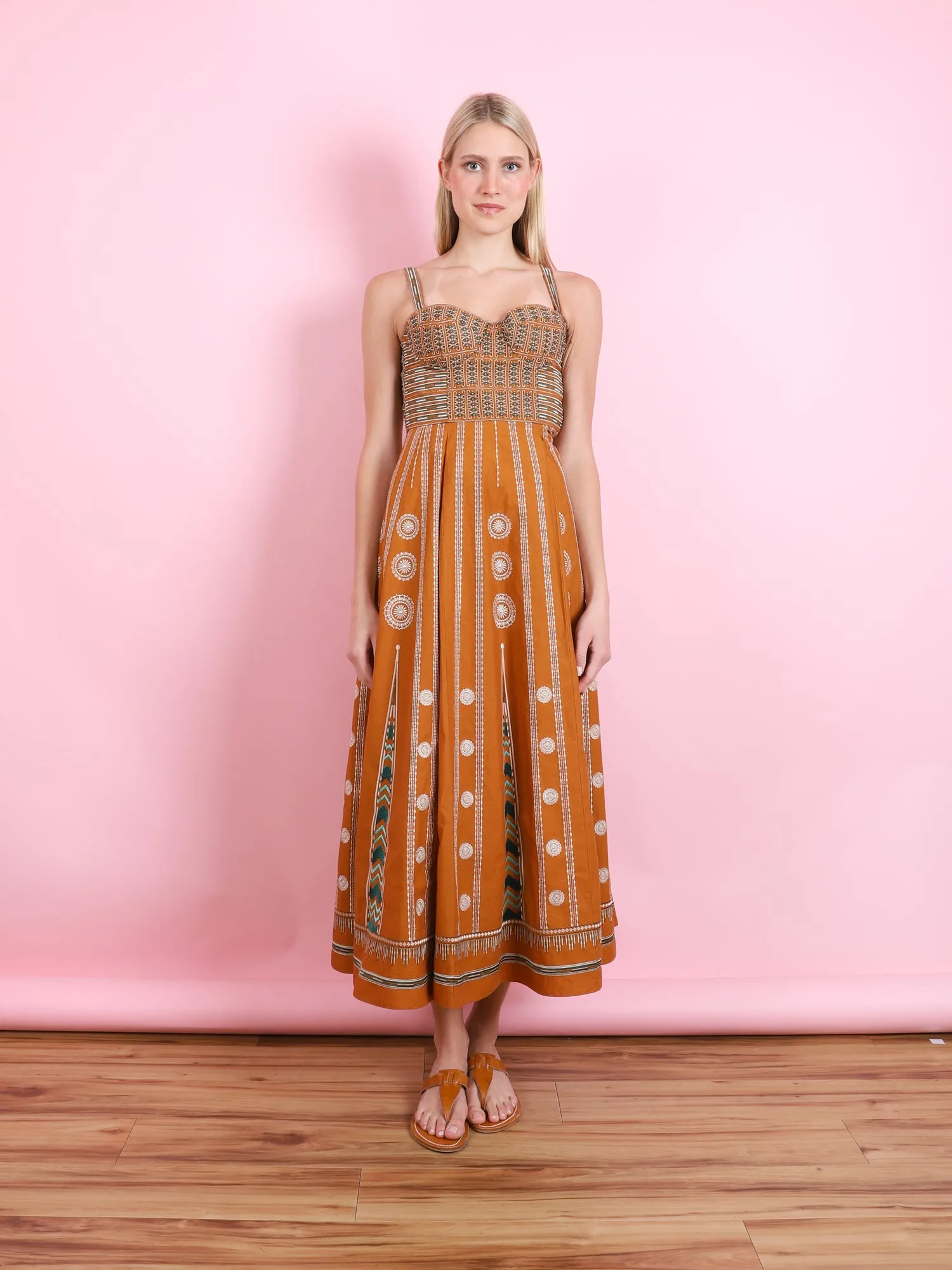 ELIDA BACKGAMMON DRESS