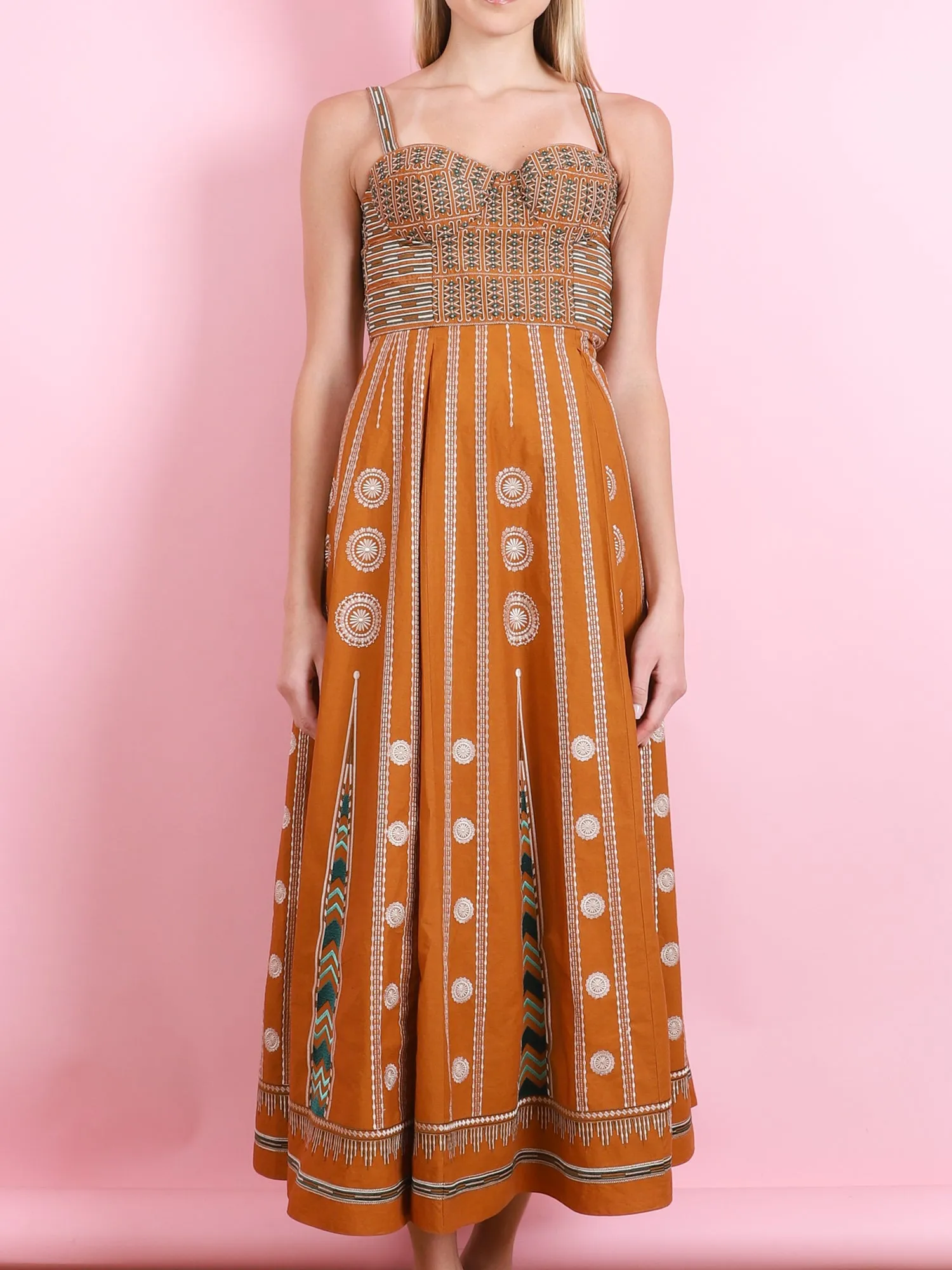 ELIDA BACKGAMMON DRESS