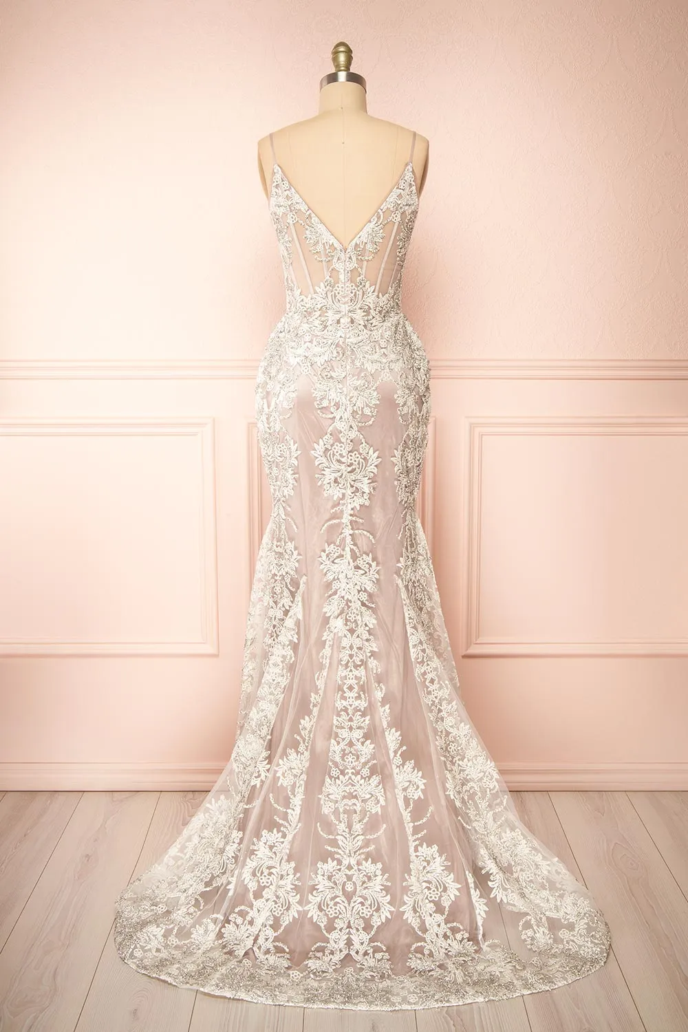 Evanthe | Crystals Mermaid Wedding Dress