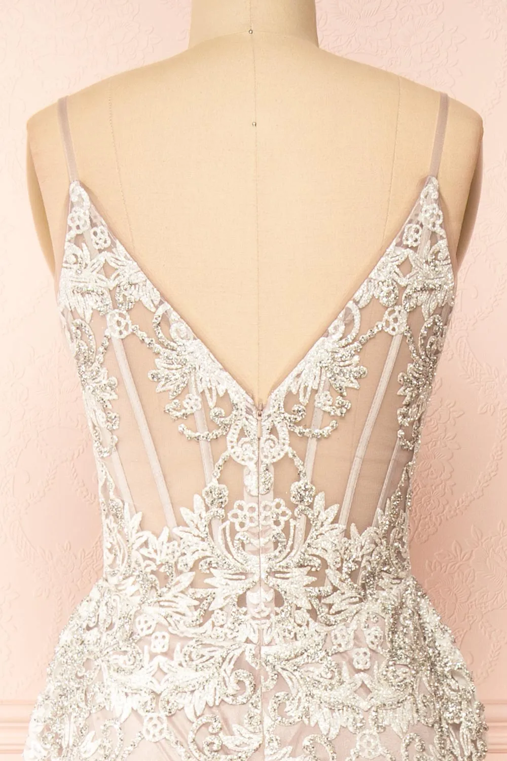 Evanthe | Crystals Mermaid Wedding Dress