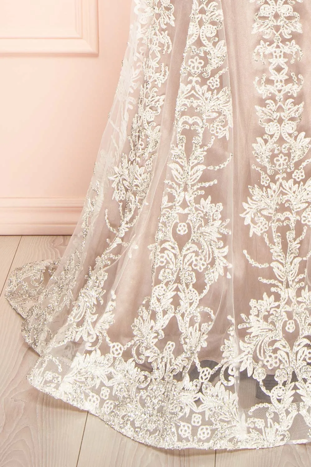 Evanthe | Crystals Mermaid Wedding Dress