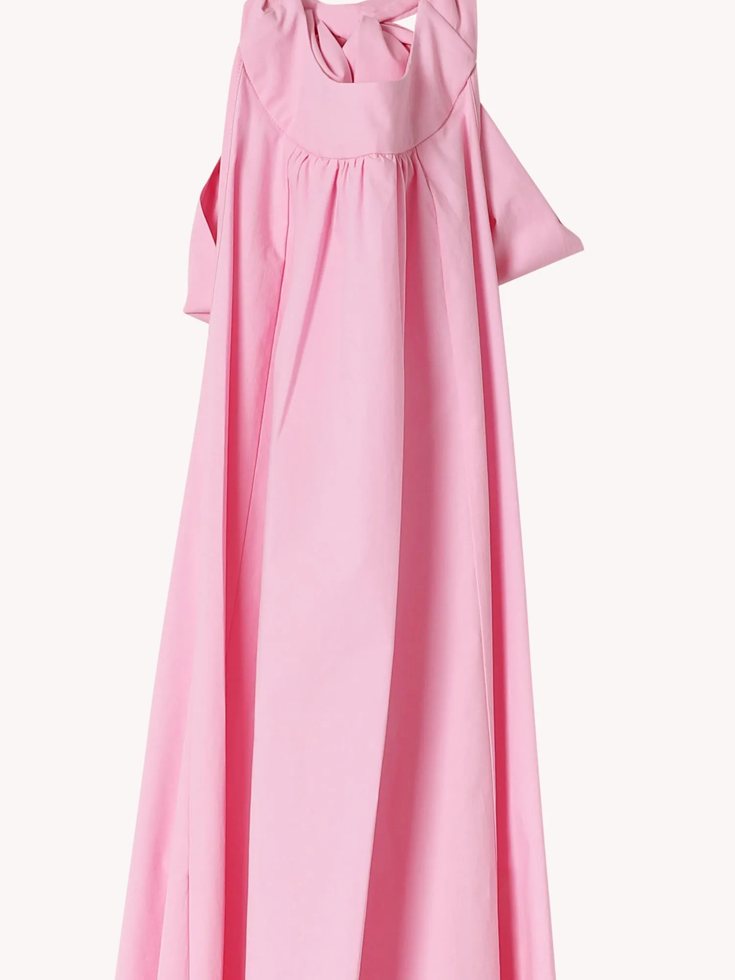 FAIRY FLOSS PINK HALTER DRESS