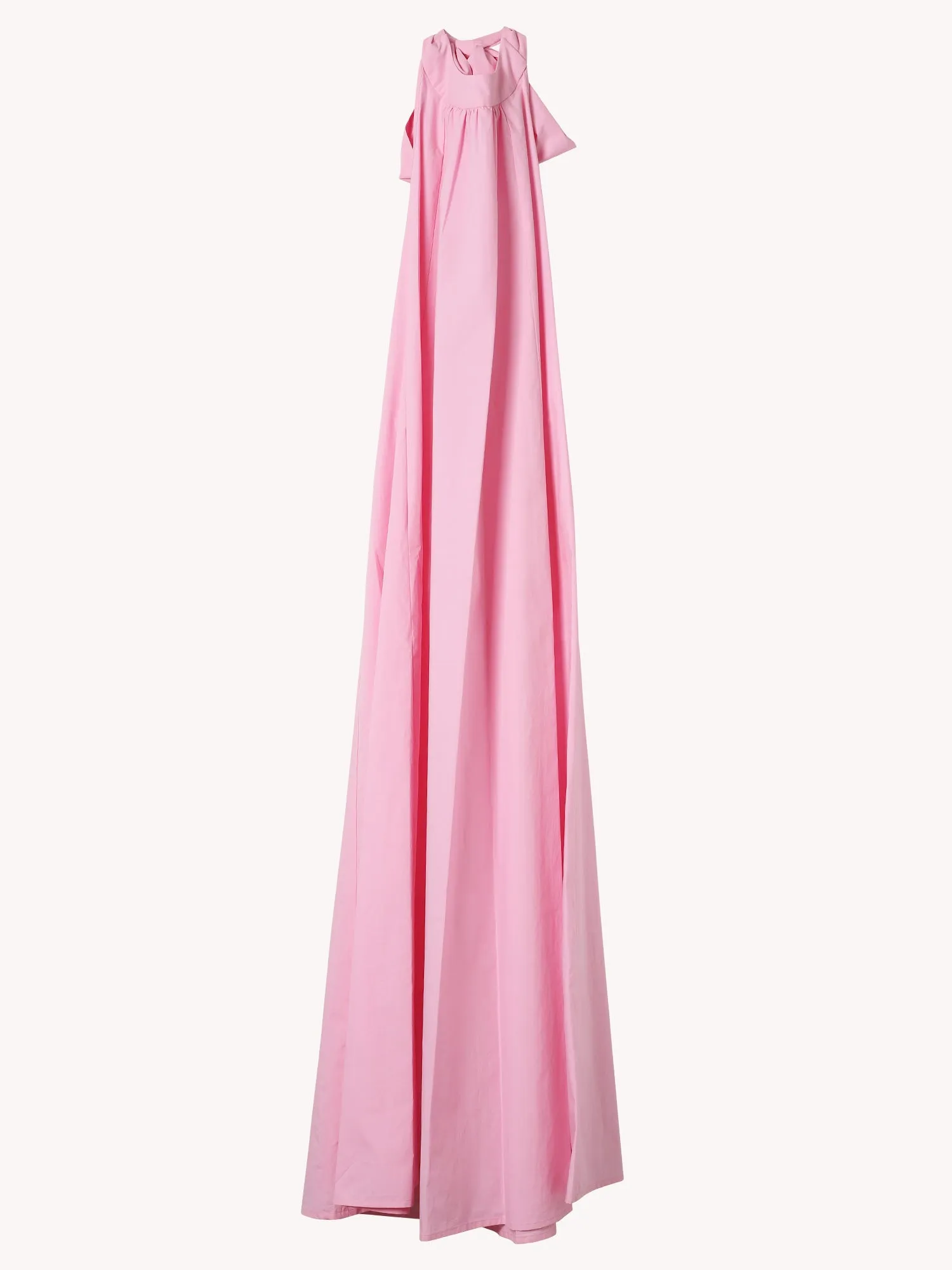 FAIRY FLOSS PINK HALTER DRESS