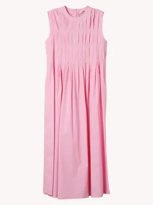 FAIRY FLOSS PLEATED SLEEVELESS DRESS