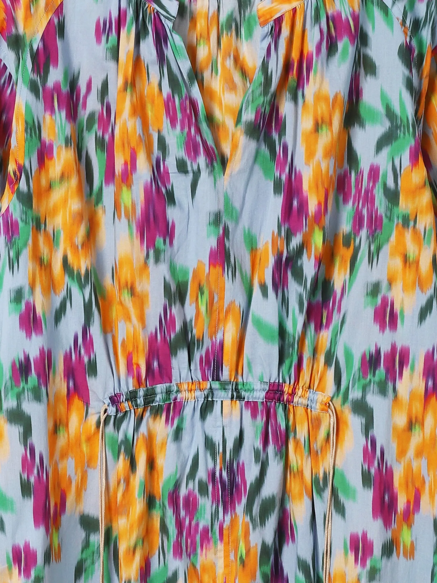 FLEUR DRAWSTRING DAY DRESS
