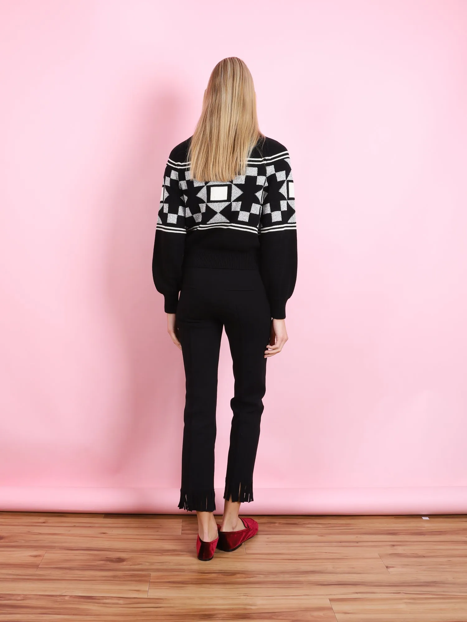 FRINGED LOUIS PANT
