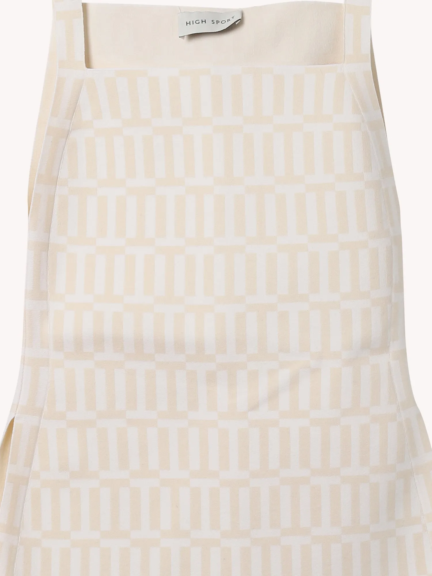 GEO JACQUARD ASHER APRON