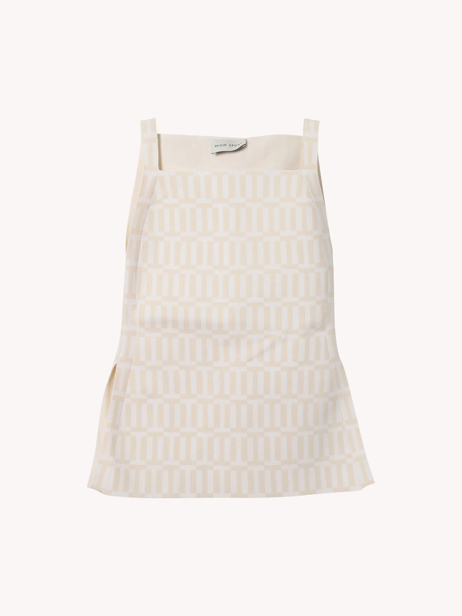 GEO JACQUARD ASHER APRON
