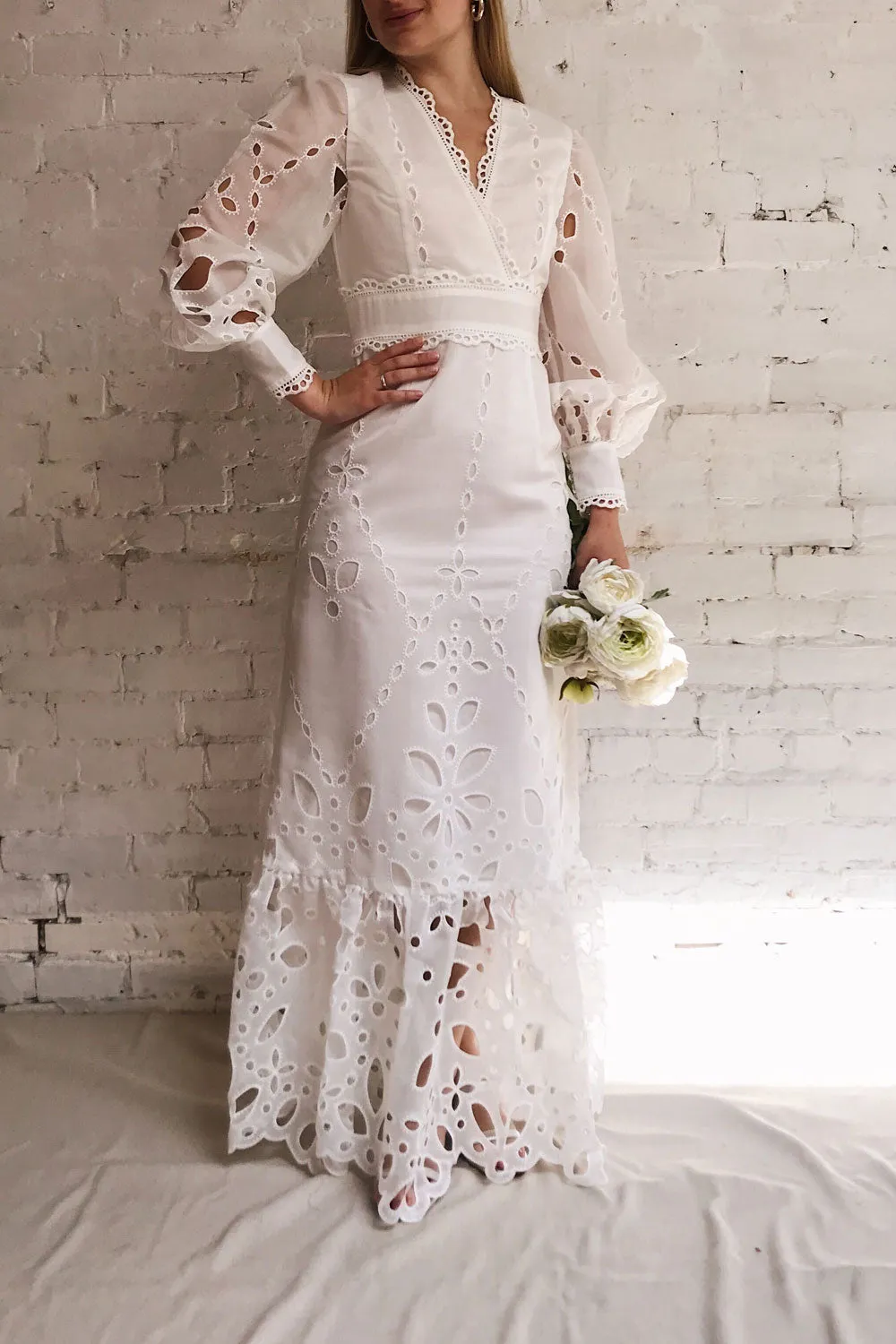 Hamadryas | Openwork Bridal Dress