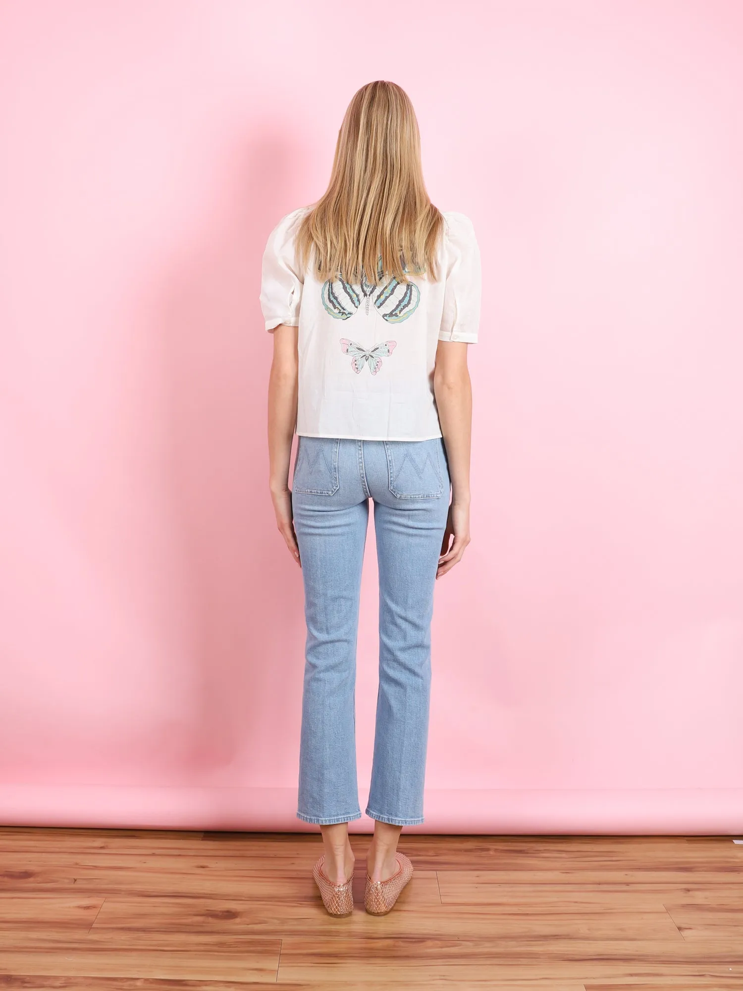 HUSTLER PATCH POCKET ANKLE DENIM