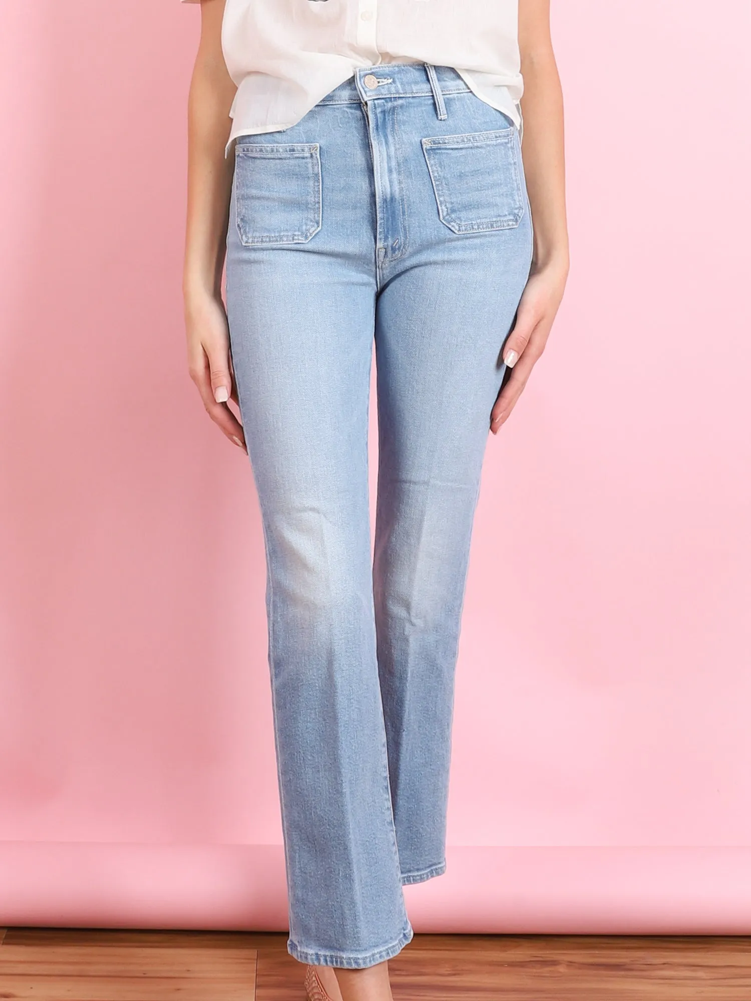 HUSTLER PATCH POCKET ANKLE DENIM