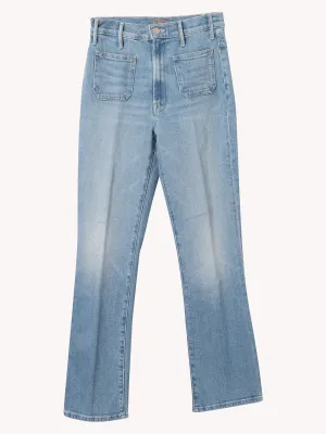 HUSTLER PATCH POCKET ANKLE DENIM
